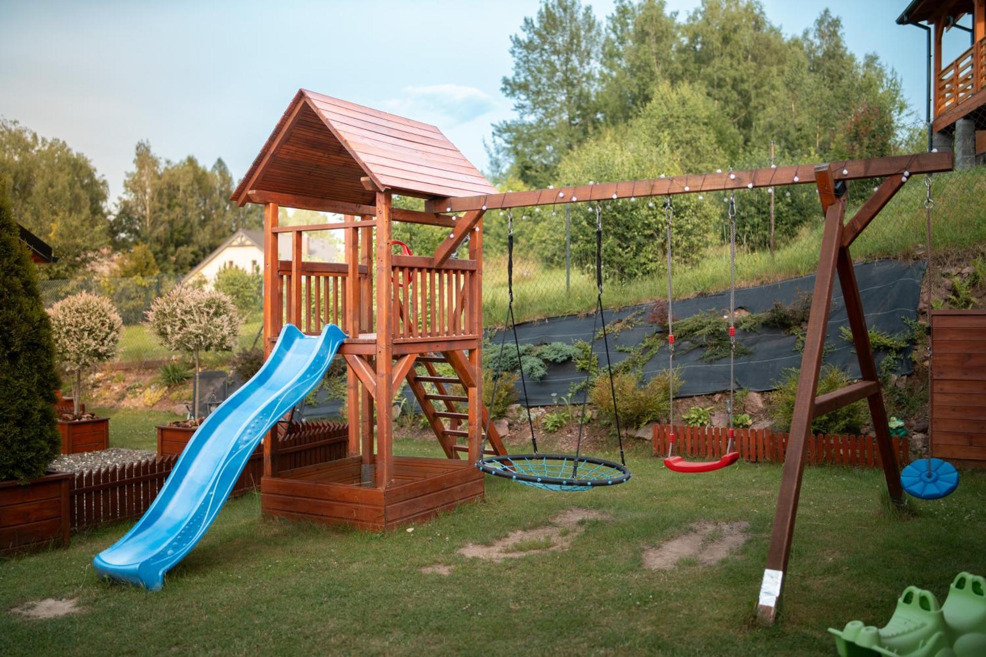 Dusznickie Domki Caloroczne Duszniki Zdrój Exterior foto